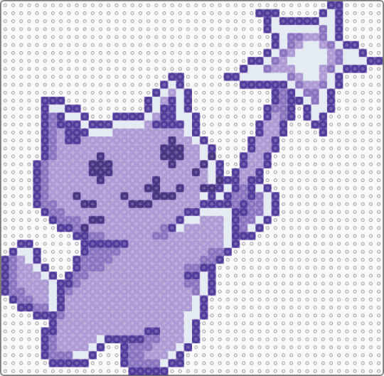 Cat With A Wand - purple,pink,dreamy,cat,magical,star,aesthetic,cute,starry