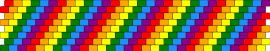 Rainbow diagonal cuff - diagonal,stripes,rainbow,colorful,cuff