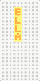 Name series: Ella - ella,name,text,simple,yellow