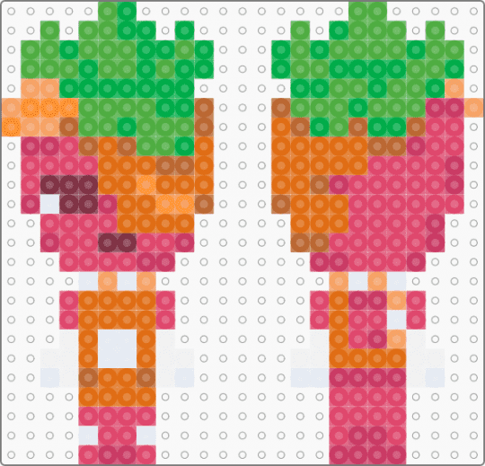 Salted Caramel Sprout [Dandy's World] - red,orange,green,dandys world,sprout,skins,strawberry,caramel,video games