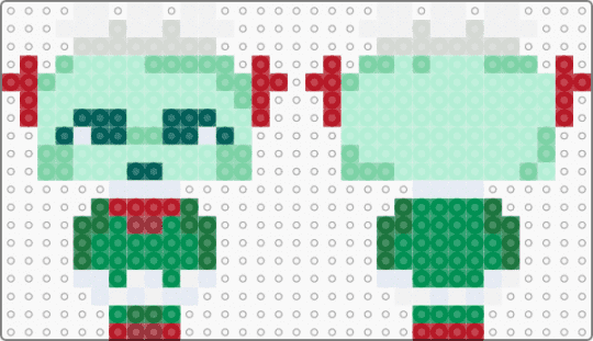 Winter Mint Tisha [Dandy's World] - dandys world, green, light blue, skins, tisha, video games
