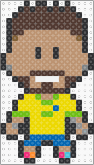Neymar JR - brown,beige,yellow