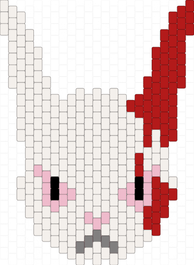 Zangoose - character, pokemon, red, video game, white, zangoose