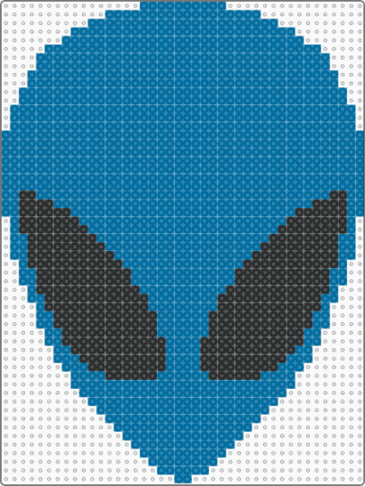 Postal 2 Dude Alien - alien, black, blue, postal, postal 2, video games