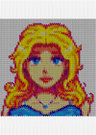 Haley <3 - haley,stardew valley,character,video game,female,blonde,yellow,tan,blue