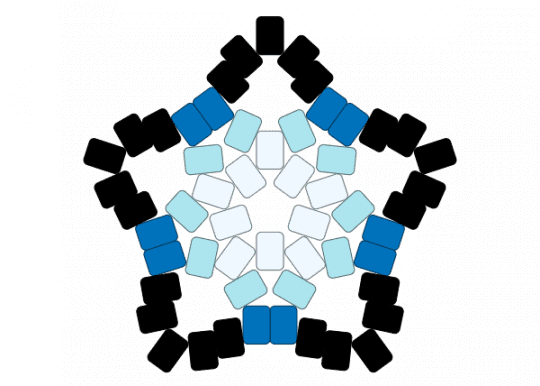 Blue star - blue, light blue, new update, star