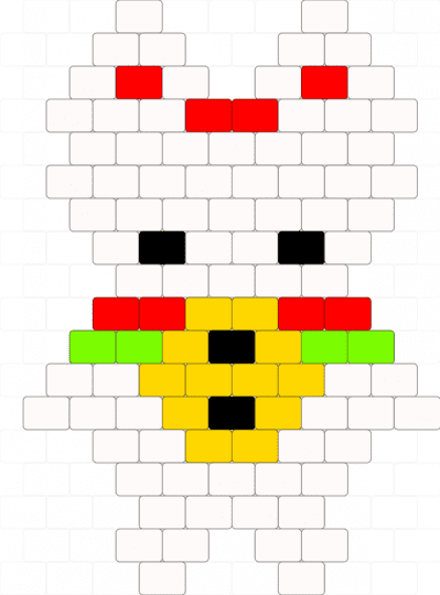 Turbo granny - DanDaDan - white,red,yellow