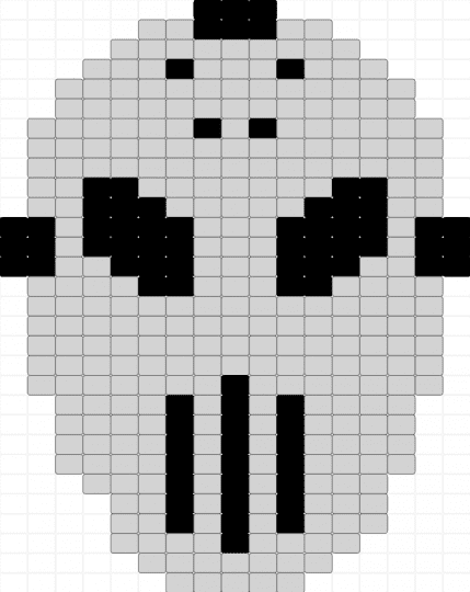 angerfist mask - white