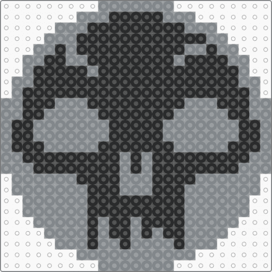 Black 25x25 - gray,black