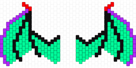 Noivern Wings - teal,pokemon,wings,bat,halloween