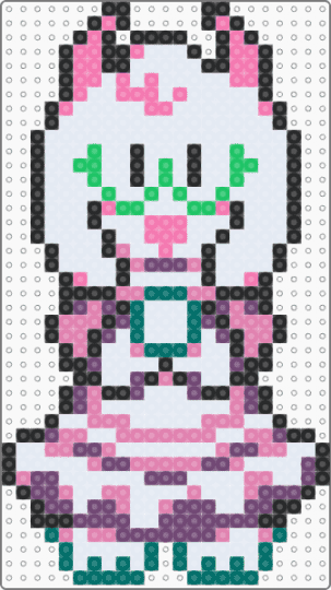 Ralsei w/ dress :3 - pink, white