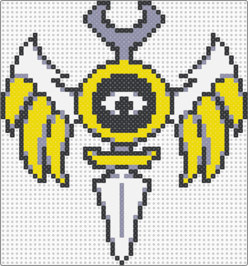 Winglade Deltarune - gray,yellow