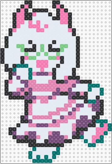 Ralsei w/ dress >< eek - pink