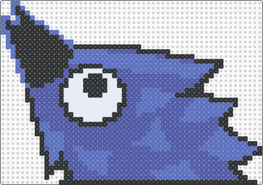 Kawkaw - blue,purple,kawkaw,kawkaw deltarune,deltarune,deltarune ch5,bird,silly,cute