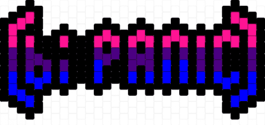 bi panic - black,pink,purple