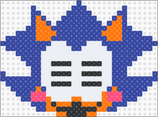 REWRITE Sonic perler - purple,rewrite sonic,sonic,sonic exe,exe
