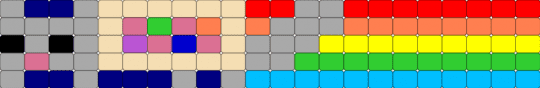 Nyan cat - beige, cuff, for you, kandi, light blue, nyan cat, popular, pride, scene, trending
