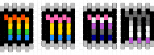 Pride monster energy drinks - beige, black, pink
