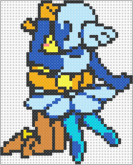 yellow and blue huging sprite deltarune - blue, chapter 5, cowboy, dancer, deltarune, flower, gay, light blue, orange, yellow