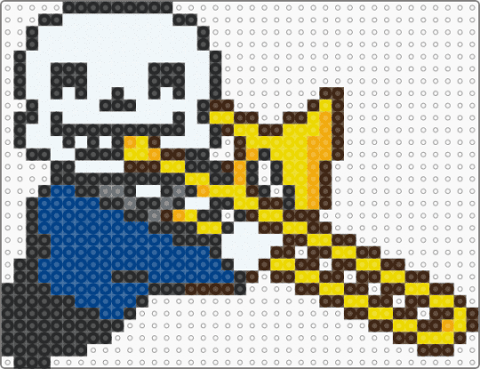 TrOmEbOnE - blue, brown, yellow