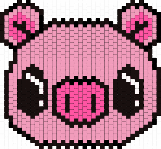 bigger pig - pink