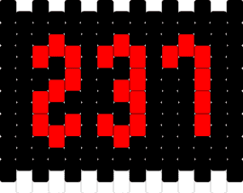 room 237 - 237,shining,horror,movie,hotel,text,numbers,red,black