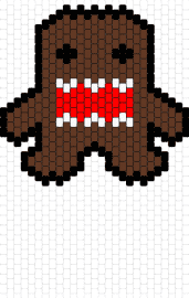 domo - domo,charm,character,cute,brown,red