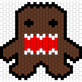 domo - domo,character,cute,brown,red