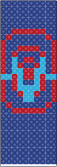 VoxTek bookmark - Hazbin Hotel Vox - blue