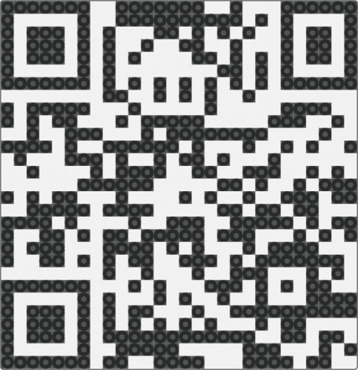 Rickroll QR Code - black,white