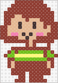 Chara - chara,undertale,video game,character,green,brown