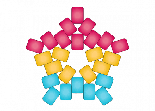 Glow In The Dark Pan Star - 