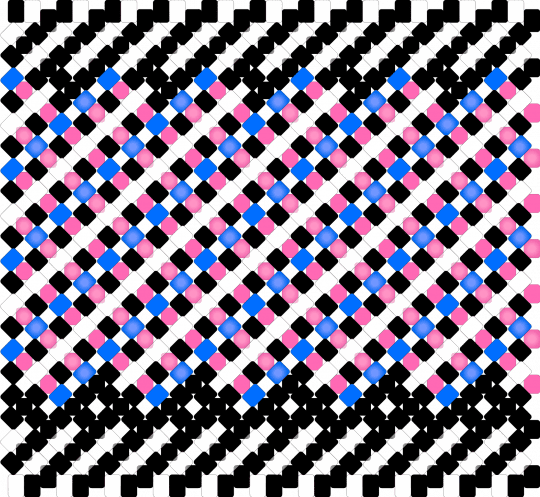 Trans Leg Warmer - blue, pink