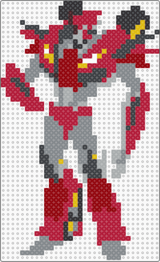 Knockout transformers - gray, knockout, red, transformers
