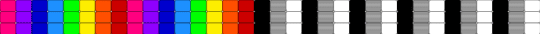 Dualcora choker - beige, choker, colorful, dualcora, purple, rainbow