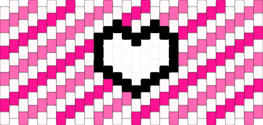 Angel Dust-esque hollow heart cuff - angel dust, hazbin, hazbin hotel, hellaverse, pink, white