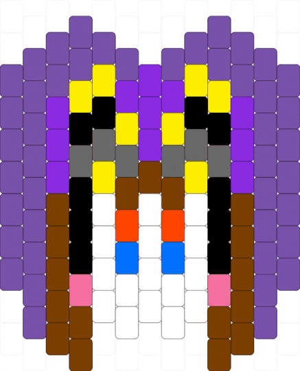 Pomni in a Jax Hat - brown, character, jax, jaxpom, pomni, pomnixjax, purple, tadc, the amazing digital circus, theamazingdigitalcircus