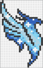 blue illenium bird - illenium,logo,dj,sparkles,edm,music,phoenix,blue,light blue