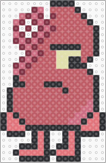 Tpot Three pixel art(after tpot 20) - red