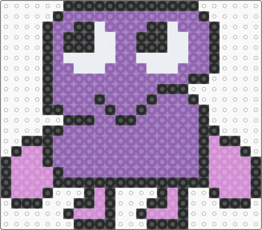 Tpot Five pixel art - pink