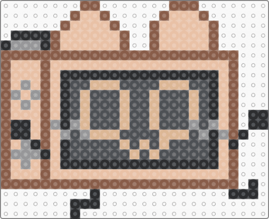 Kfc Neru pixel art - beige