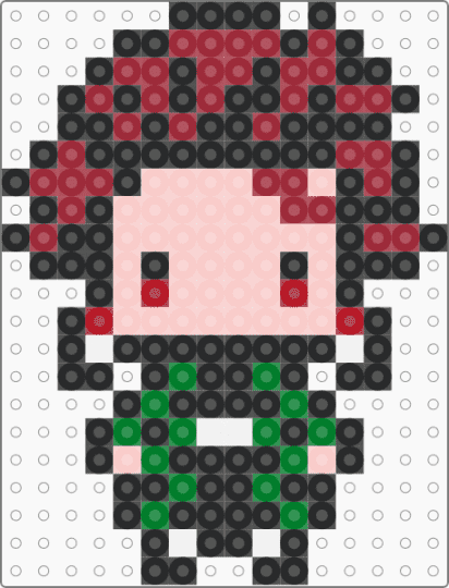 Tanjiro - black,red,beige