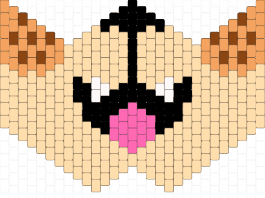 Dog or cat mask - beige