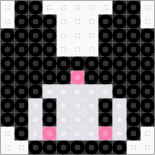 Kuromi :DD - black, white
