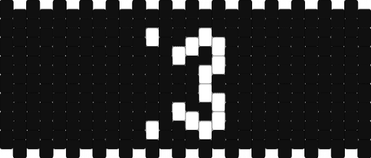 :3 cuff - black