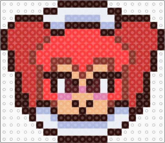 Teto door sign - brown,red