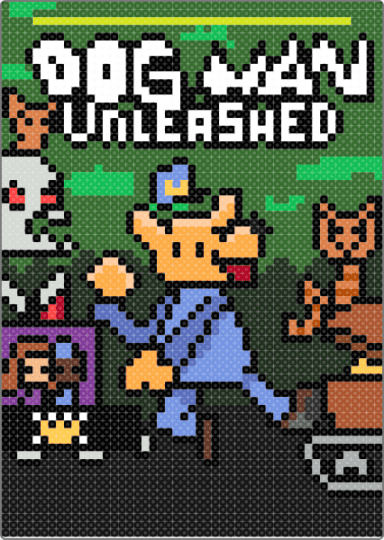 Dog man unleashed cover :3 (READ DESC) - black, comic, cotdcomics, dogman, dogman unleashed, green, orange, rainbow