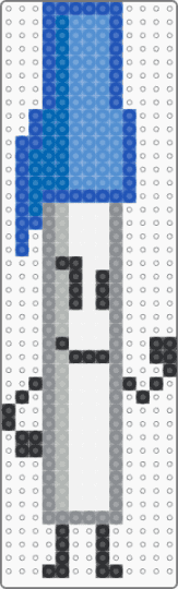 Pen BFDI - blue, gray, light blue