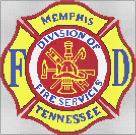 FD Logo - fire department,tennessee,logo,crest,hero,yellow,red