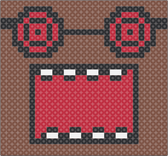 REZZ Domo - red, tan